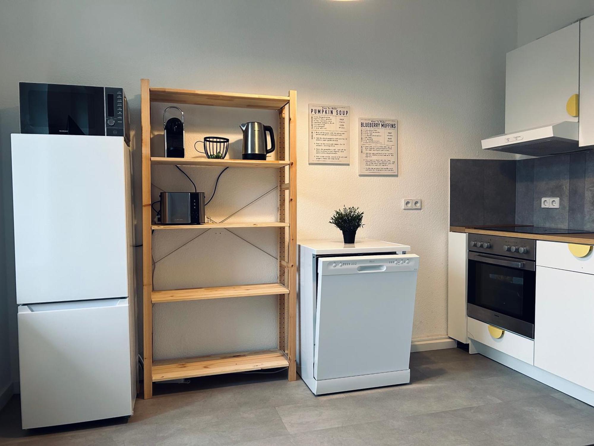 2 Schlafzimmer-Balkon-Kueche-Parkplatz-Designerbad Leipzig Extérieur photo